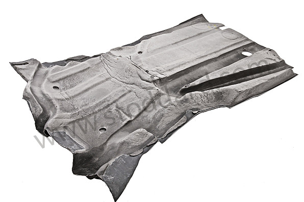 96455621802 - Sound Absorbing Pad Under Carpet Right Front For 911 964 993 1989-1998 for Porsche 