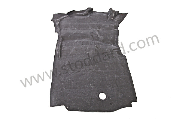96455621802 - Sound Absorbing Pad Under Carpet Right Front For 911 964 993 1989-1998 for Porsche 
