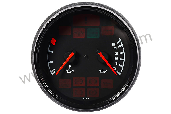 A96464110300 - INSTRUMENT CLUSTER for Porsche 964 &bull; 1992 &bull; 964 Rs &bull; Coupe &bull; Manual Gearbox, 5 Speed