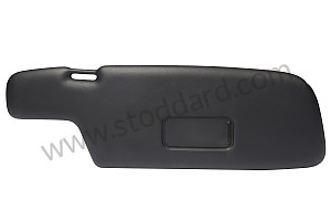 SUN VISOR BLACK / BLACK / RIGHT