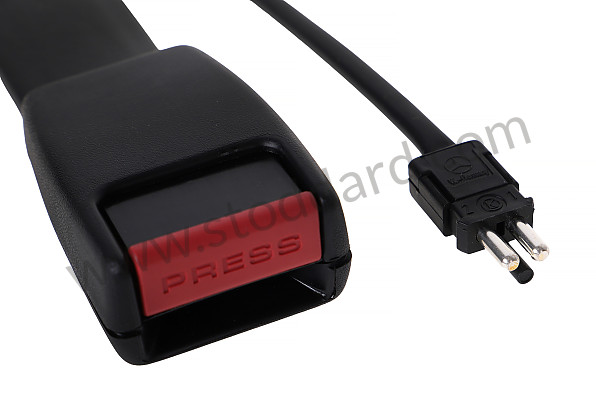 9648031830570B - SEAT-BELT BUCKLE for Porsche 944 89-91 &bull; 1991 &bull; 944 S2 &bull; Cabrio &bull; Manual Gearbox, 5 Speed