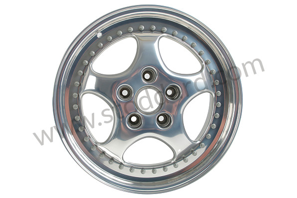 965362136AX - ALLOY WHEEL POLISHED for Porsche 