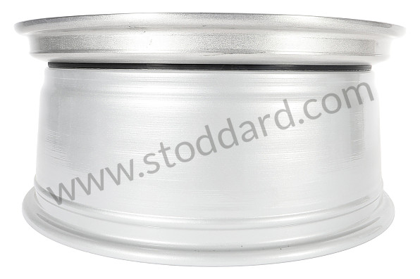 965362136X - ALLOY WHEEL SILVER METALLIC RIM FLANGE POLISHED for Porsche 