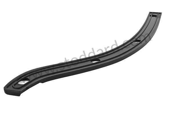 9655053410101C - Satin Black Rear Bumper Trim For 911 Carrera 1989-94 for Porsche 964 &bull; 1993 &bull; 964 Carrera 2 &bull; Coupe &bull; Manual Gearbox, 5 Speed