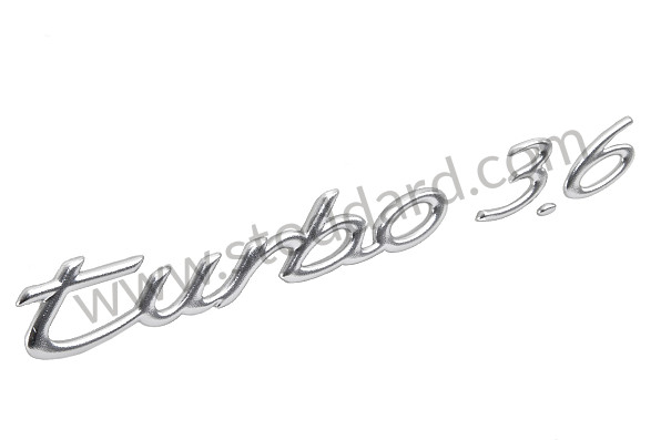 96555922100 - Turbo 3.6 Emblem For 911 Turbo 965 for Porsche 