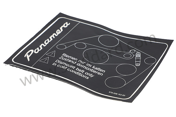 97000610200 - STICKER for Porsche 