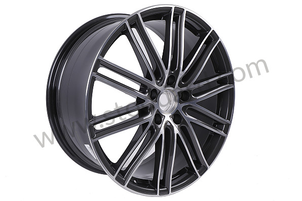 971601025ABOC6 - ALLOY WHEEL TITANIUM for Porsche 