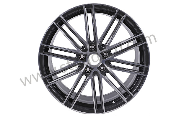 971601025ACOC6 - ALLOY WHEEL TITANIUM for Porsche 