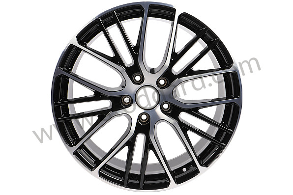971601025AP041 - ALLOY WHEEL BLACK for Porsche 