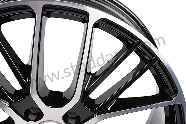 971601025AP041 - ALLOY WHEEL BLACK for Porsche 