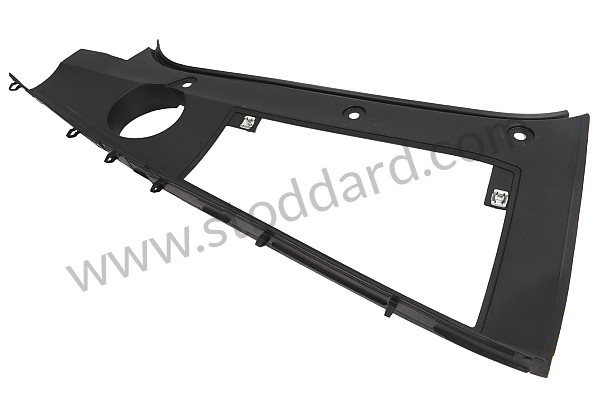 971806441BOK1 - COVER PANEL MATT BLACK for Porsche 