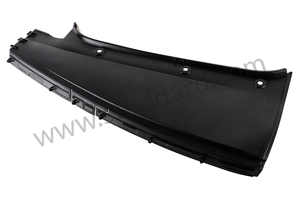 971806583BOK1 - COVER PANEL MATT BLACK for Porsche 