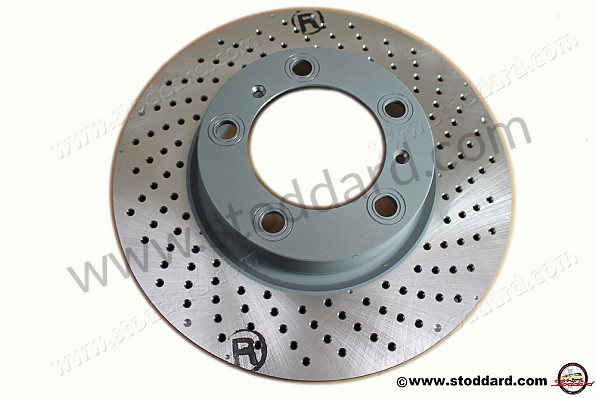 98135140201 - Sebro Brake Disc Rotor, Front Right Boxster Cayman 2013-2016 for Porsche 