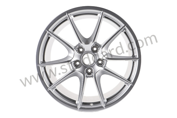 9813621635088Z - DISC WHEEL BRILLIANT CHROME FINISH for Porsche 