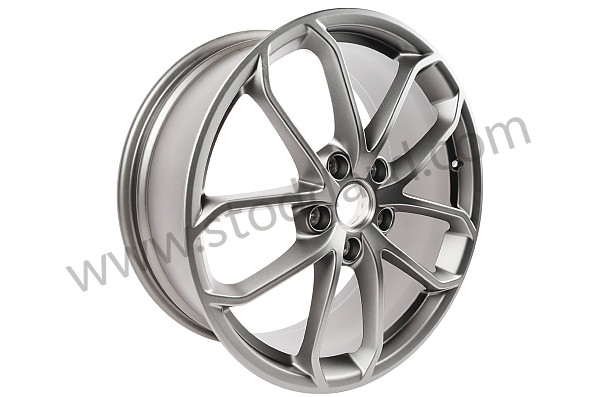 982601025ABOB5 - ALLOY WHEEL PLATINUM SATIN-MATT for Porsche 