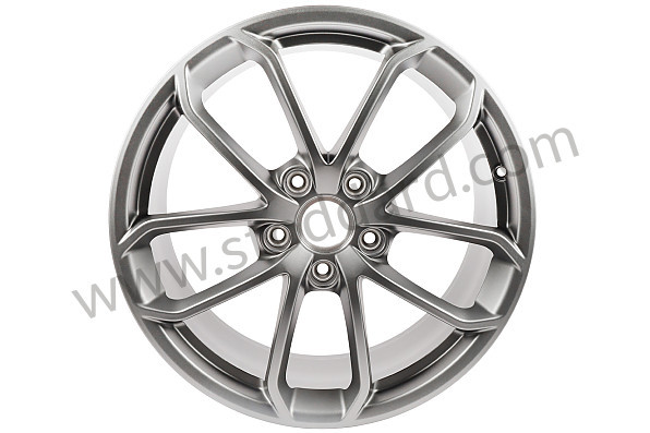 982601025ABOB5 - ALLOY WHEEL PLATINUM SATIN-MATT for Porsche 
