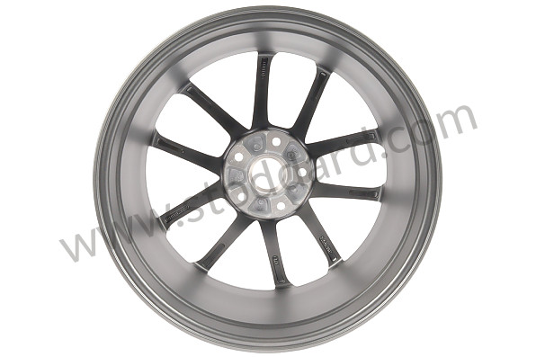 982601025ABOB5 - ALLOY WHEEL PLATINUM SATIN-MATT for Porsche 