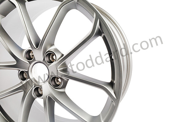 982601025ABOB5 - ALLOY WHEEL PLATINUM SATIN-MATT for Porsche 