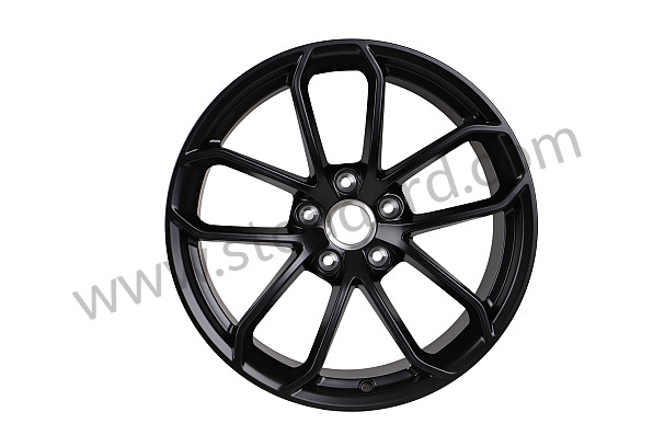 982601025ACJE1 - ALLOY WHEEL BLACK MAT for Porsche 