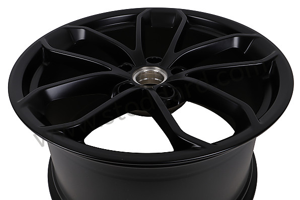 982601025ACJE1 - ALLOY WHEEL BLACK MAT for Porsche 
