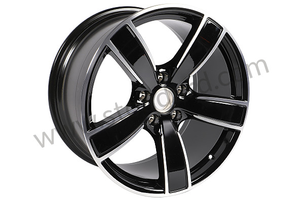 982601025BH041 - ALLOY WHEEL BLACK for Porsche 