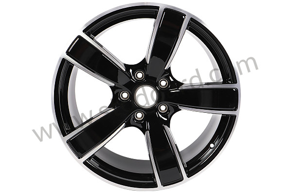 982601025BH041 - ALLOY WHEEL BLACK for Porsche 
