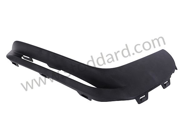 982807882BOK1 - TRIM MATT BLACK for Porsche 