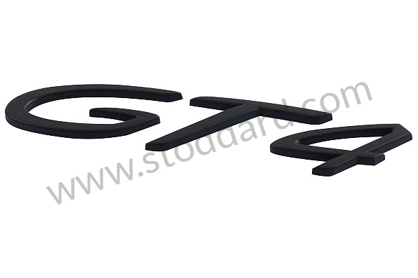 982853675F - Cayman GT4 Emblem for Porsche 
