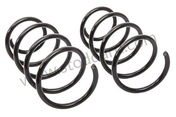 98633353105504 - COIL SPRING for Porsche Boxster 986 97-04 &bull; 1997 &bull; Boxster 2.5 &bull; Cabrio &bull; Automatic Gearbox