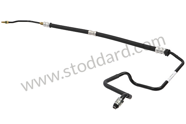 98634744318 - PRESSURE LINE for Porsche Boxster 986 97-04 &bull; 1998 &bull; Boxster 2.5 &bull; Cabrio &bull; Automatic Gearbox
