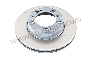 Sebro Brake Disc Rotor, Front For Boxster 1997-2004  (98635140105)