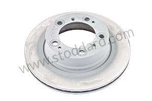 Sebro Brake Disc Rotor Rear For Boxster 1997-2004 