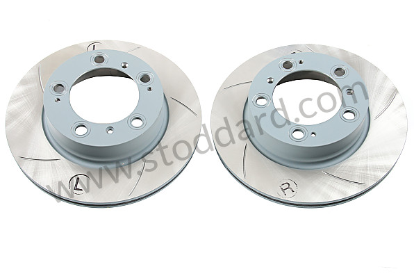 A98635240104SLSET - BRAKE DISC for Porsche Boxster 986 97-04 &bull; 2000 &bull; Boxster 2.7 &bull; Cabrio &bull; Manual Gearbox, 5 Speed