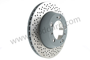 Sebro Brake Disc Rotor Rear For Boxster S 2000-2004  (98635240301)