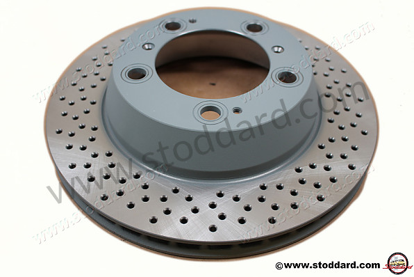 98635240301 - Sebro Brake Disc Rotor Rear For Boxster S 2000-2004 for Porsche 