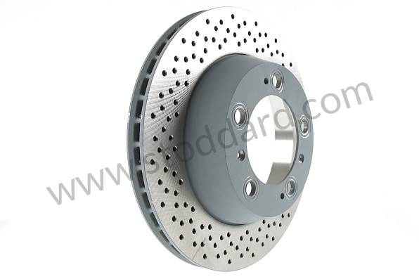 98635240301 - Sebro Brake Disc Rotor Rear For Boxster S 2000-2004 for Porsche 