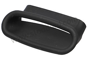 FINGER PLATE BLACK / BLACK
