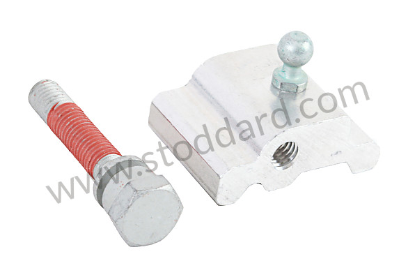 98656191700 - THREADED PLATE for Porsche Boxster 986 97-04 &bull; 2000 &bull; Boxster S 3.2 &bull; Cabrio &bull; Manual Gearbox, 6 Speed