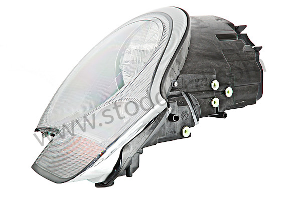98663113217 - FRONT HEADLIGHT WITH WHITE INDICATOR for Porsche 996 Gt3 / Gt3-1 &bull; 2000 &bull; 996 Gt3 &bull; Coupe &bull; Manual Gearbox, 6 Speed