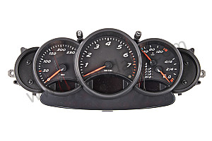 INSTRUMENT CLUSTER rally black / rally black (70C) / OPTION: STANDARD PACKAGE (Option code: M016)