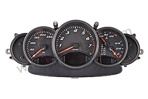 INSTRUMENT CLUSTER rally black / rally black (70C) / OPTION: STANDARD PACKAGE (Option code: M016) (9866411060170C)