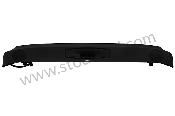 98664556601C50 - SUBWOOFER GRAPHITE GREY for Porsche Boxster 986 97-04 &bull; 2002 &bull; Boxster 2.7 &bull; Cabrio &bull; Manual Gearbox, 5 Speed