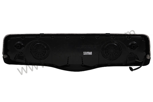 98664556601C50 - SUBWOOFER GRAPHITE GREY for Porsche Boxster 986 97-04 &bull; 2002 &bull; Boxster 2.7 &bull; Cabrio &bull; Manual Gearbox, 5 Speed