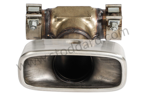 98711125730 - TAIL PIPE for Porsche Boxster 987 09-12 &bull; 2012 &bull; Boxster 2.9 Black Edition &bull; Cabrio &bull; Pdk Gearbox