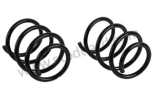 COIL SPRING OPTION: STANDARD CHASSIS (Option code: I029), Without OPTION:  PASM' ELECTRONIC DAMPER CONTROL (Option code: I475) (9873335311A504)