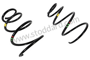 COIL SPRING PAIR / OPTION: STANDARD CHASSIS (Option code: I029)