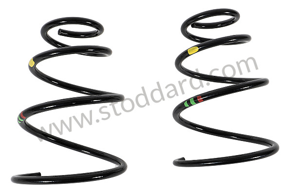 98734353110504 - COIL SPRING for Porsche Boxster 987 09-12 &bull; 2012 &bull; Boxster 2.9 &bull; Cabrio &bull; Pdk Gearbox