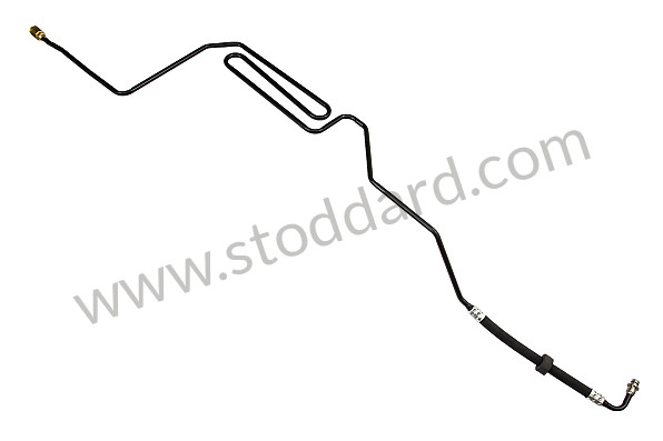 98734744907 - RETURN LINE for Porsche 997 05-08 &bull; 2006 &bull; 997 C4 &bull; Cabrio &bull; Automatic Gearbox