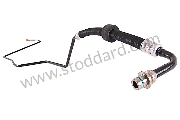 98734744913 - RETURN LINE for Porsche Boxster 987 09-12 &bull; 2012 &bull; Boxster S 3.4 &bull; Cabrio &bull; Manual Gearbox, 6 Speed