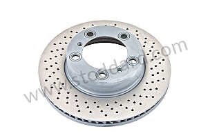 Sebro Brake Disc Rotor Front Right For Boxster Cayman 2005-2008 RIGHT (98735140201)